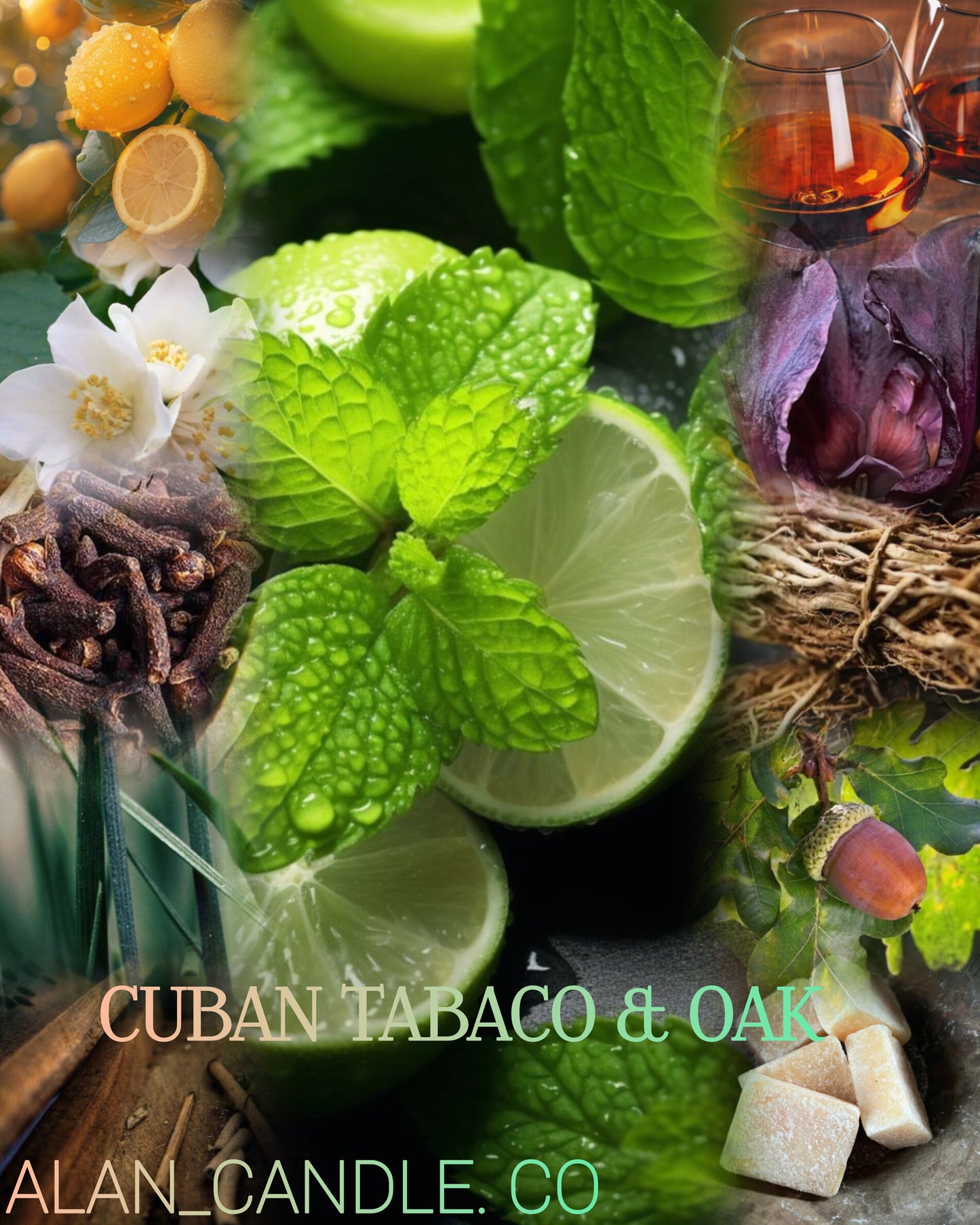 Cuban Tabaco & OAK Candle