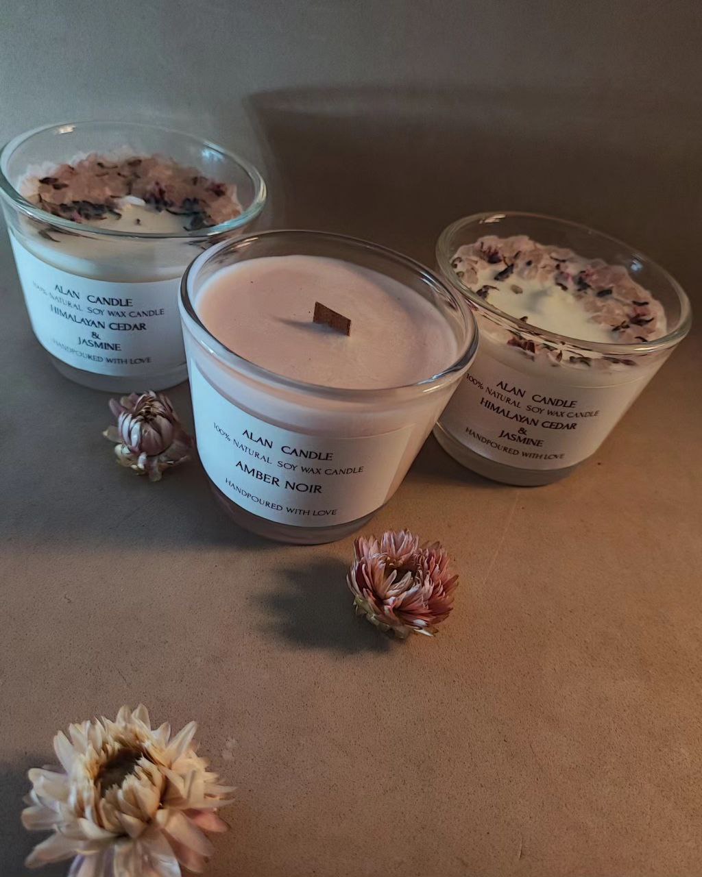 Mini Amber Noir Candle