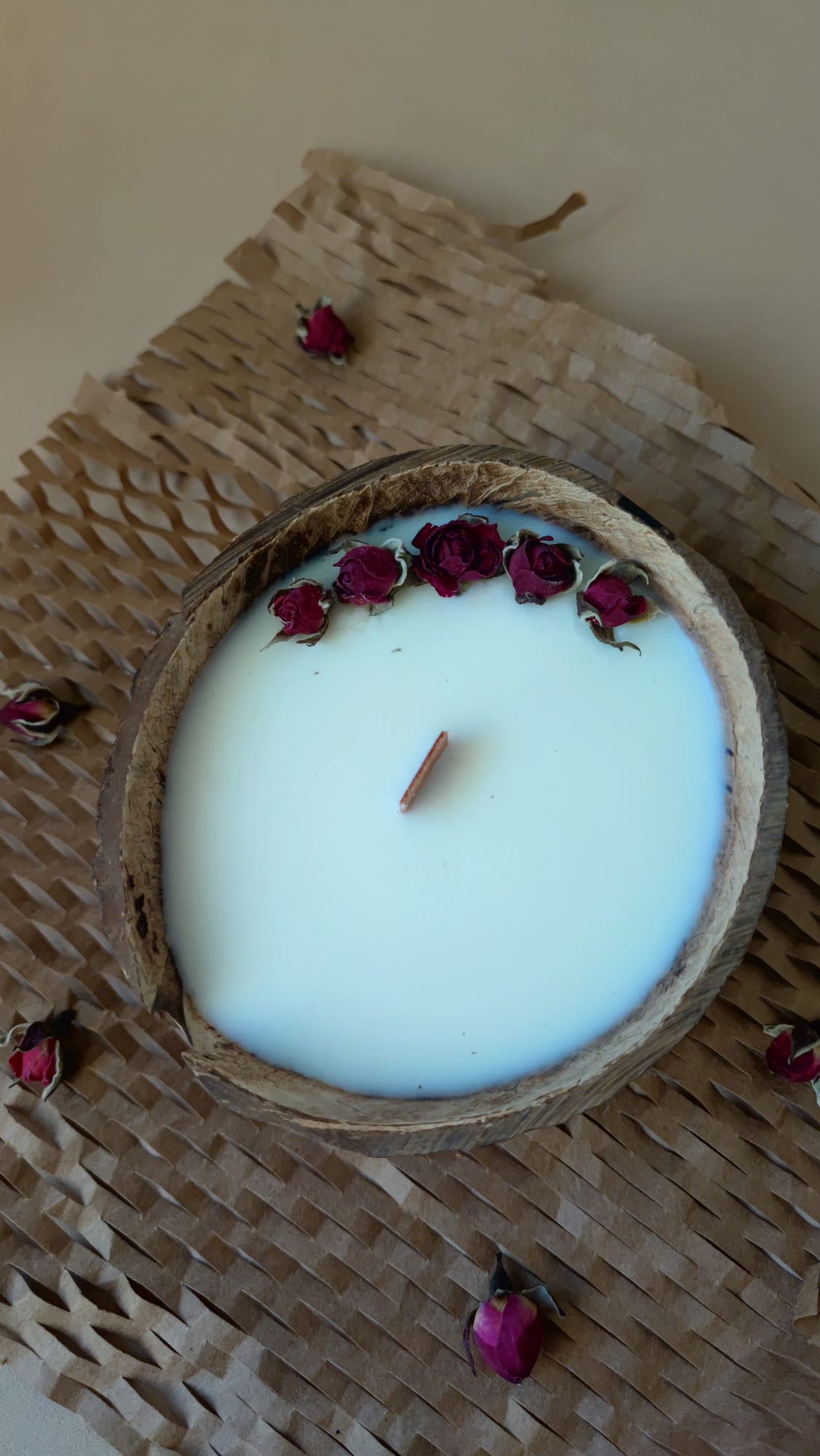 Coconat Massage Shell Candle