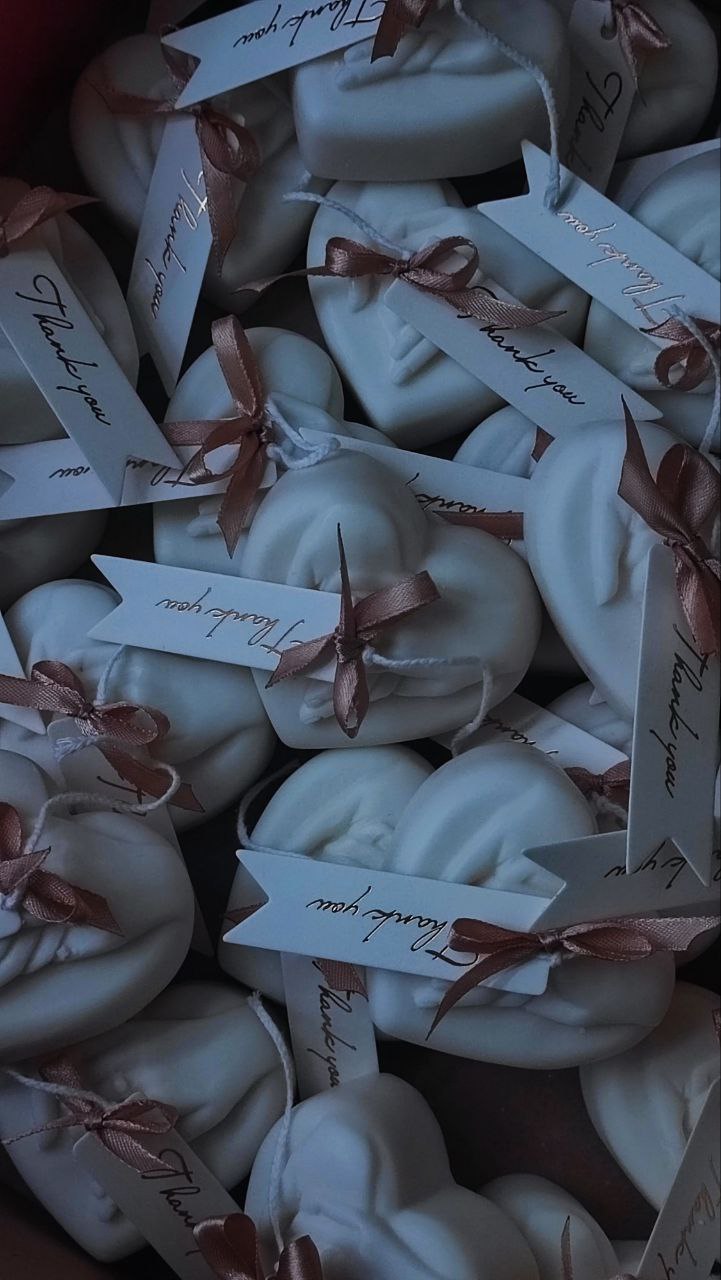 Heart & Hands  Candle