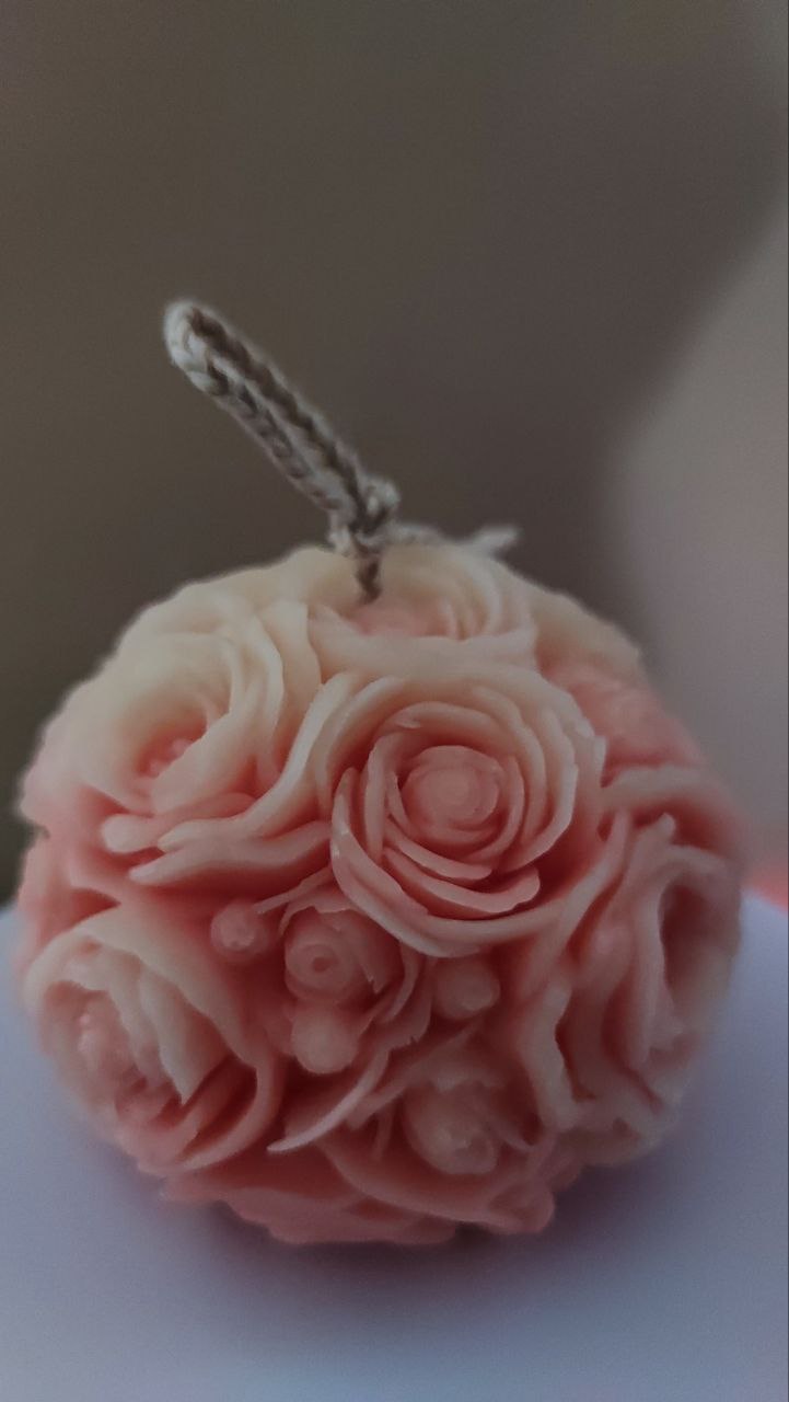 Rose Ball Candle