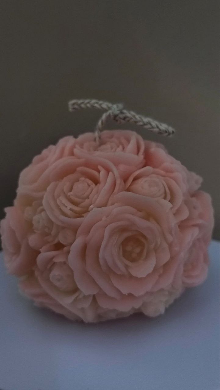 Rose Ball Candle