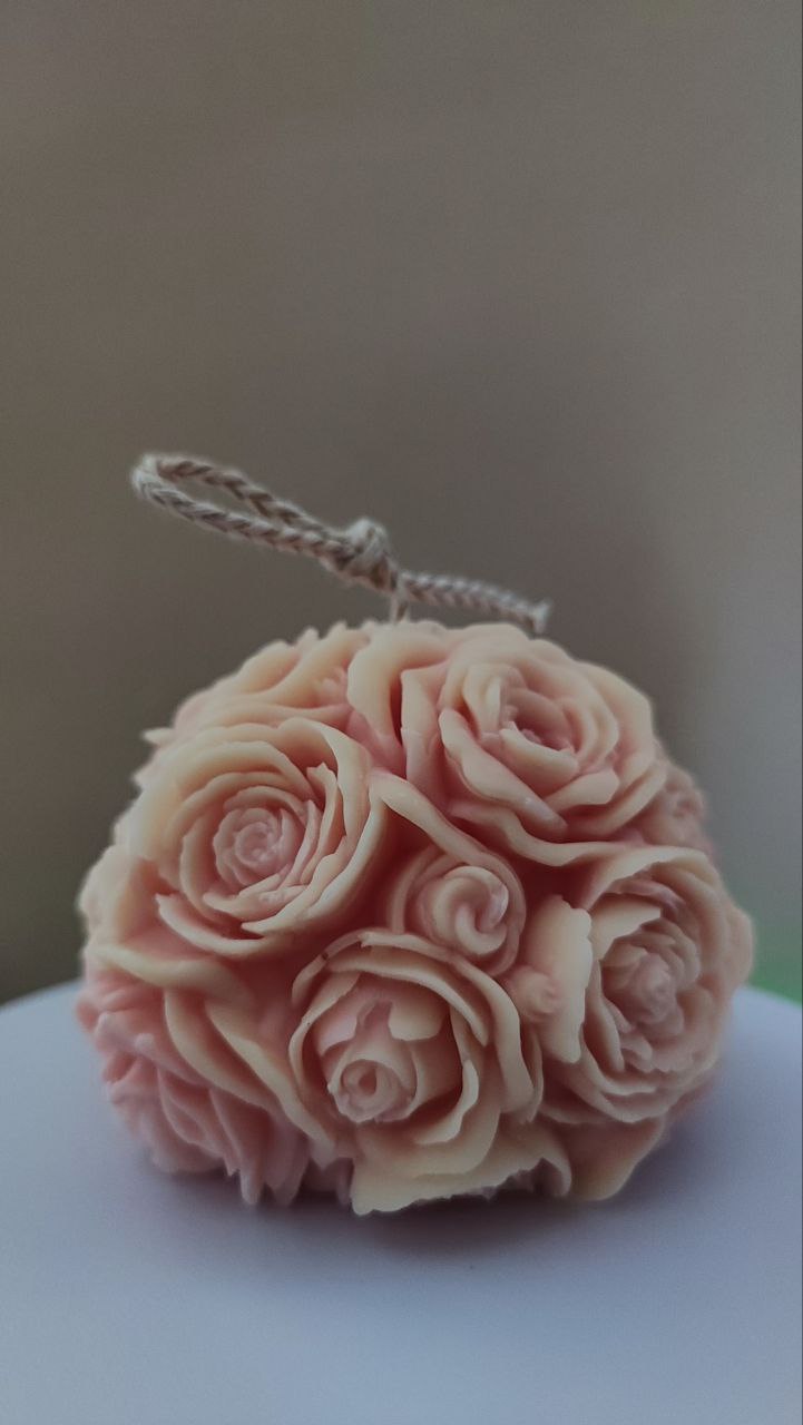 Rose Ball Candle