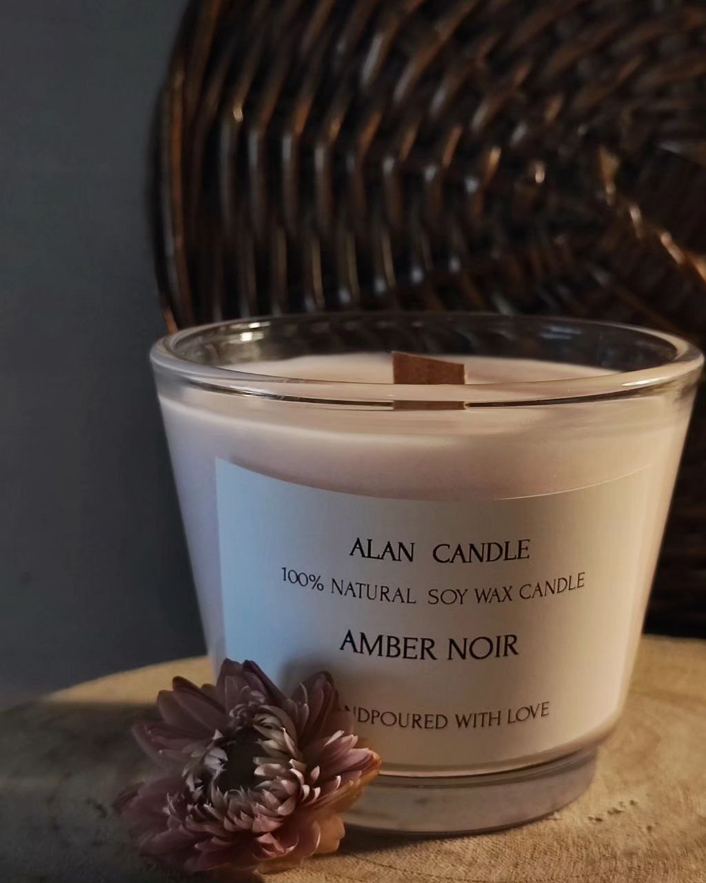 Mini Amber Noir Candle