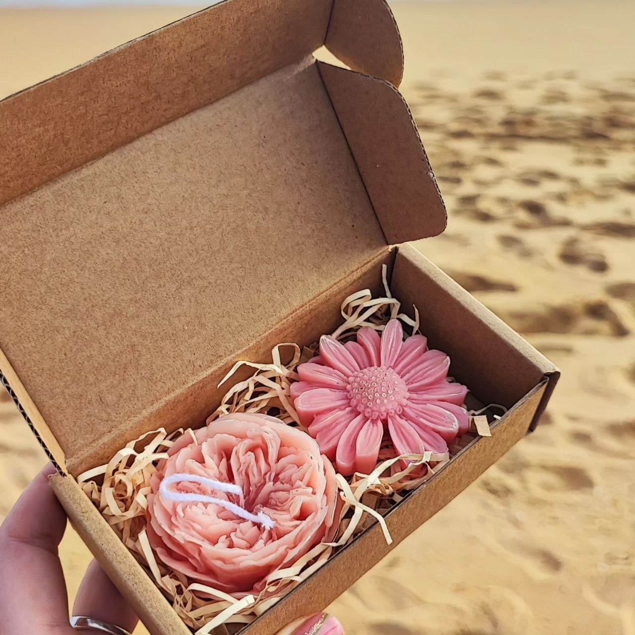 Rosa Austine Claire Candle