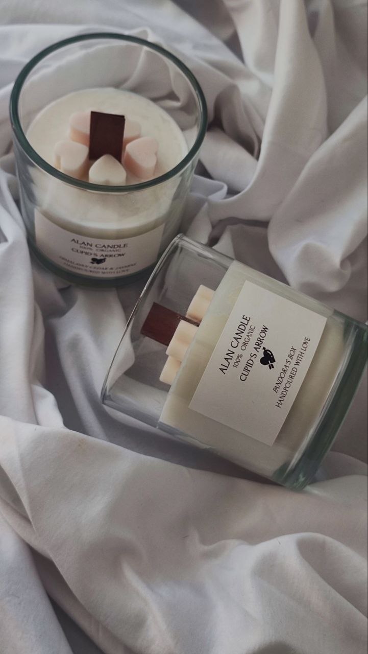 Cupid's Arrow Candle