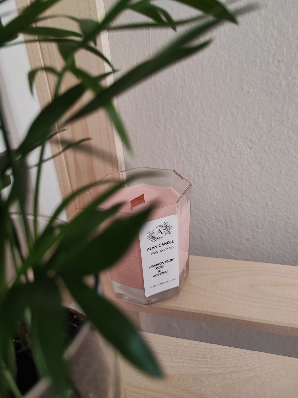 Facets Candle Dumson Plum