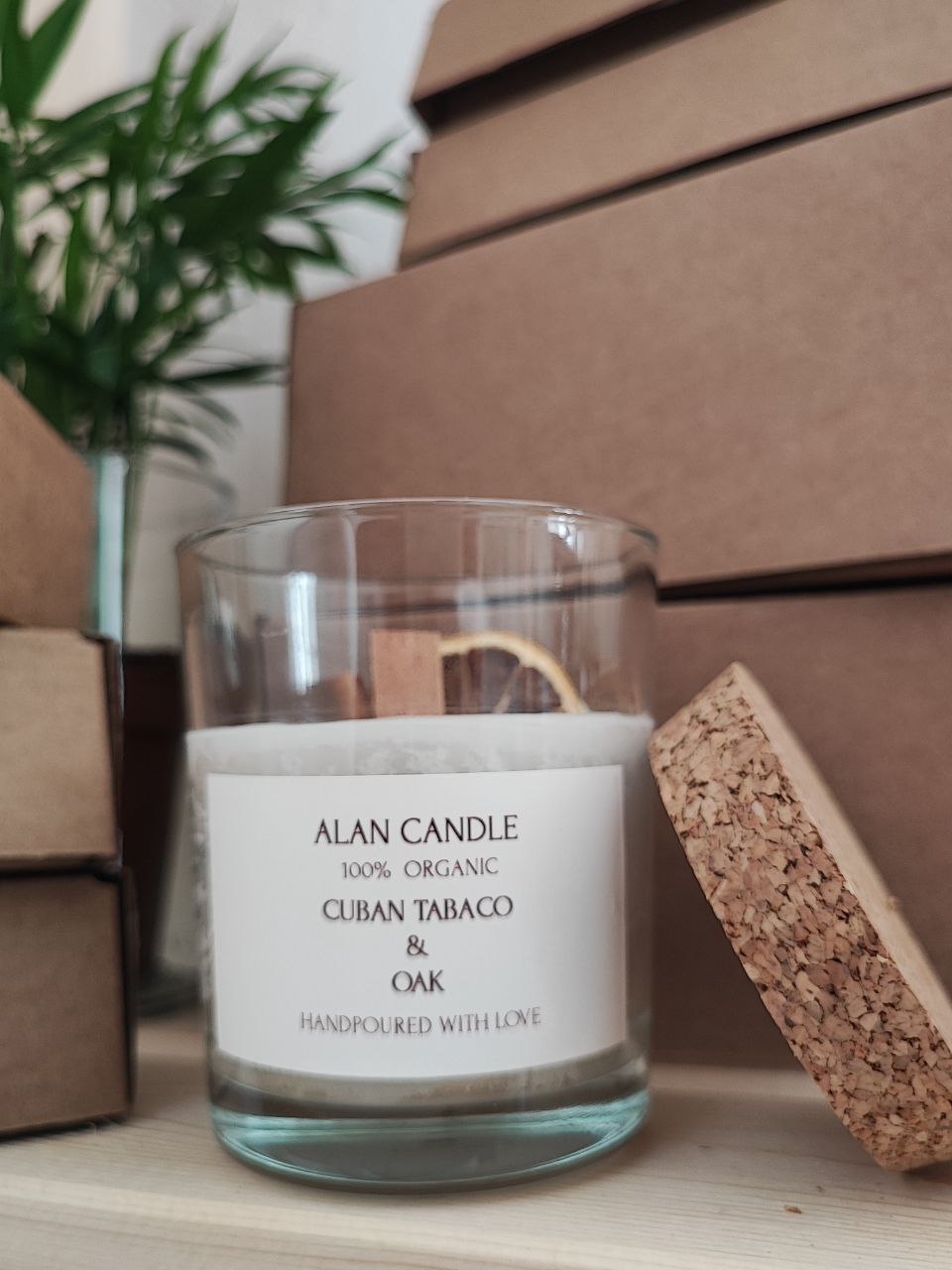 Cuban Tabaco & OAK  Candle