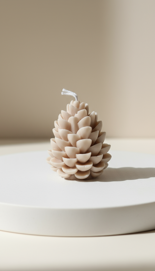 Pinecone Candle
