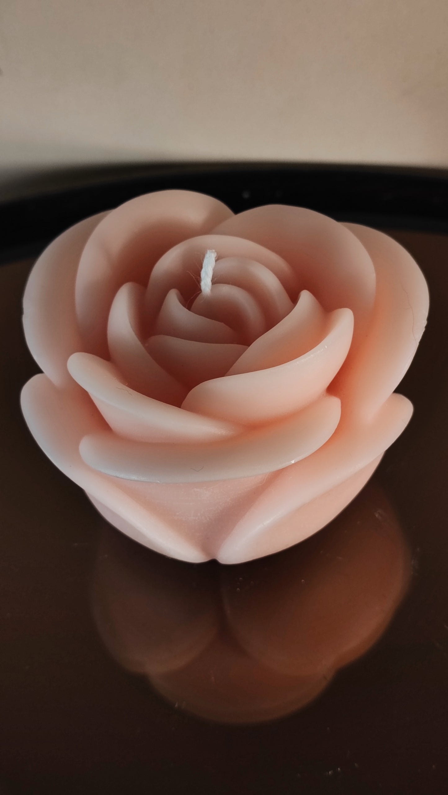 Rose Beeswax Candles