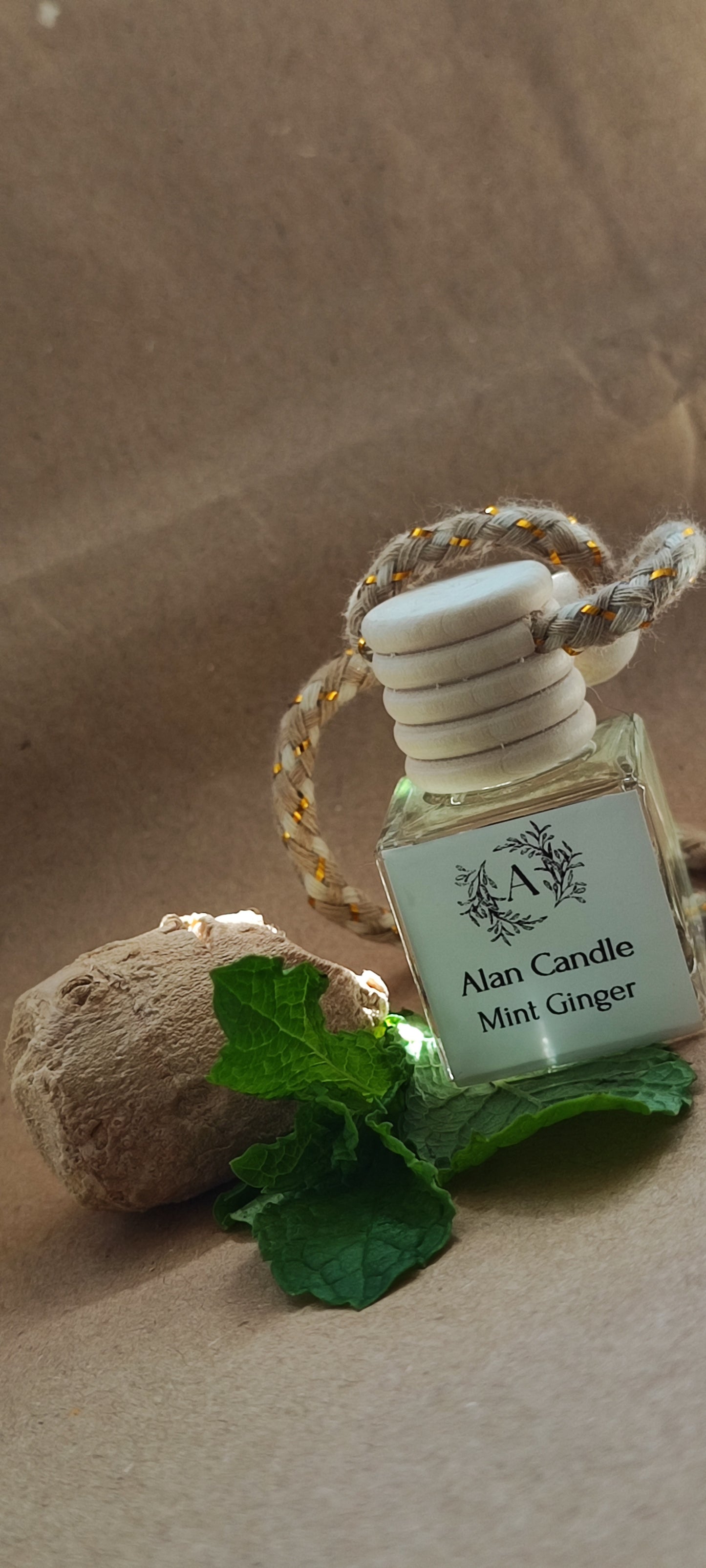MINT GINGER & TOBACCO Car Diffuser