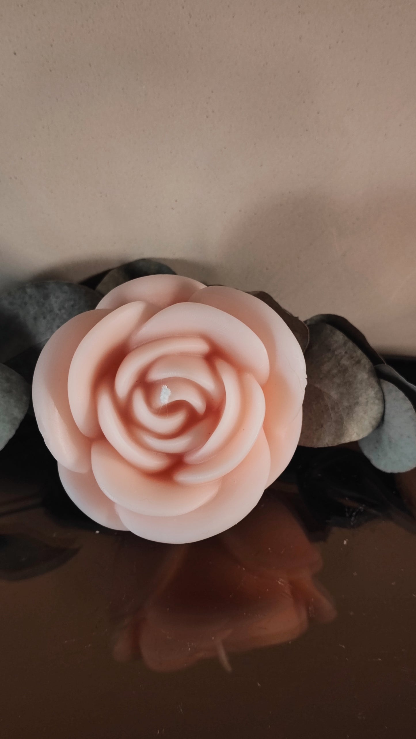 Rose Beeswax Candles