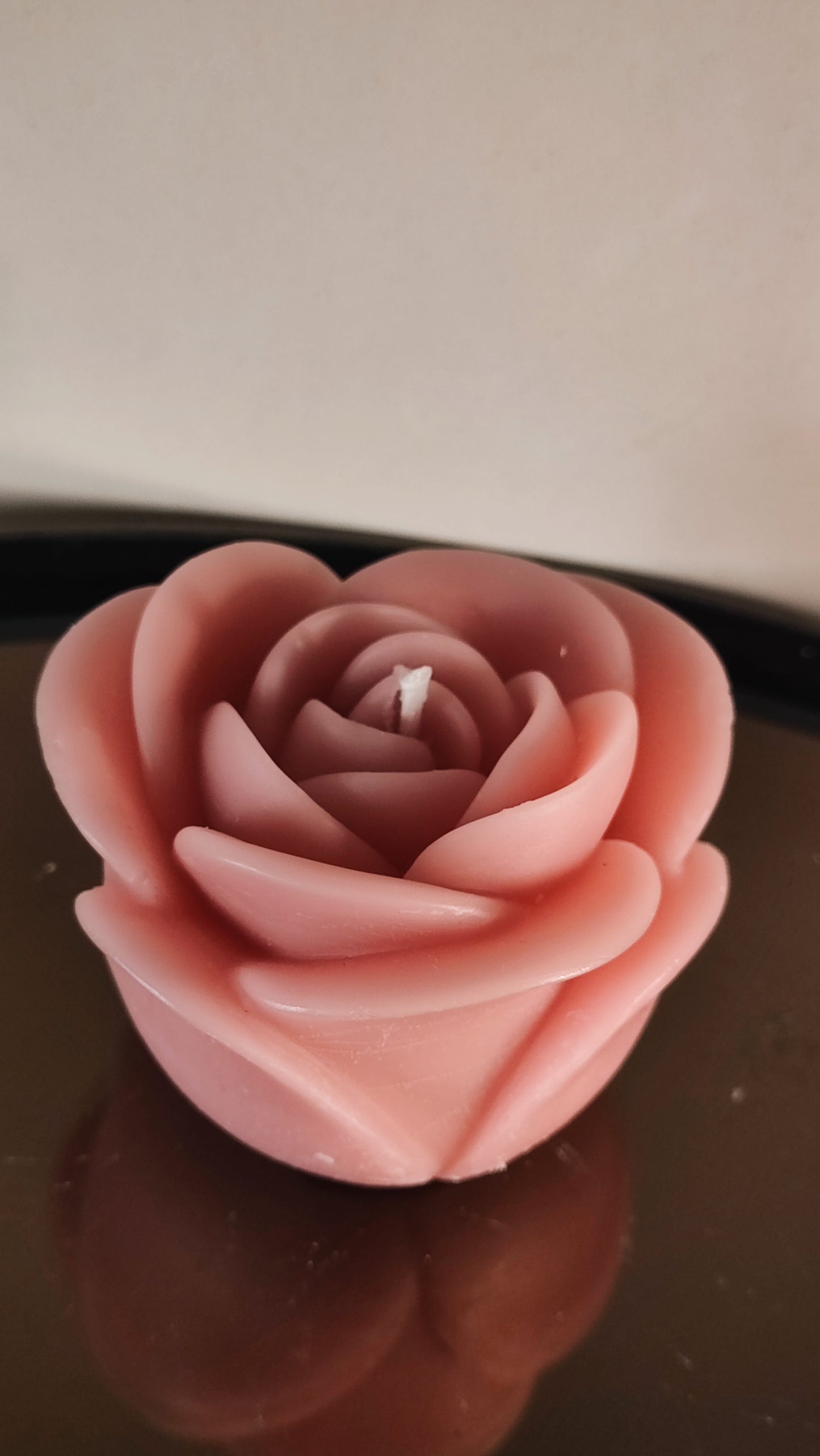 Rose Beeswax Candles