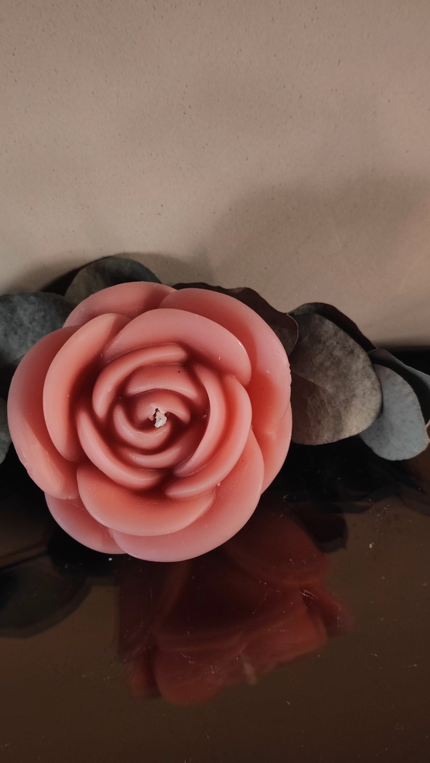 Rose Beeswax Candles