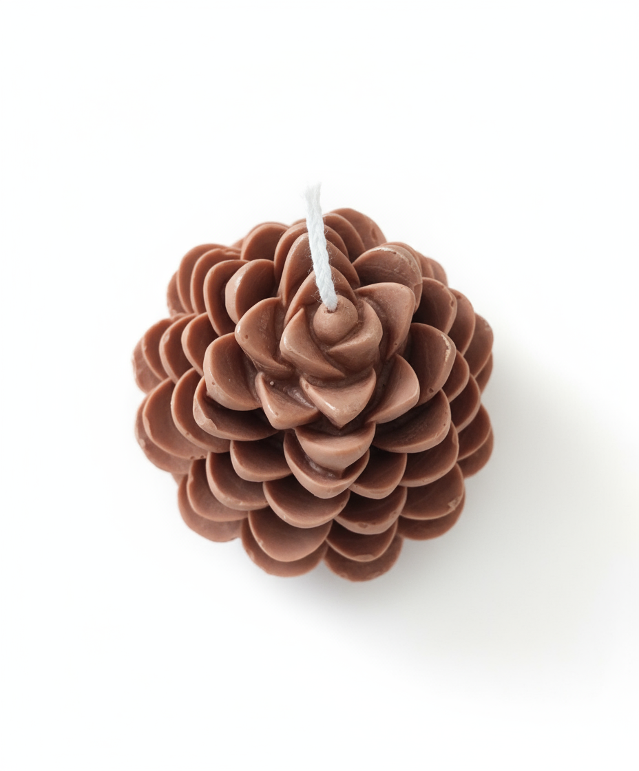 Pinecone Candle