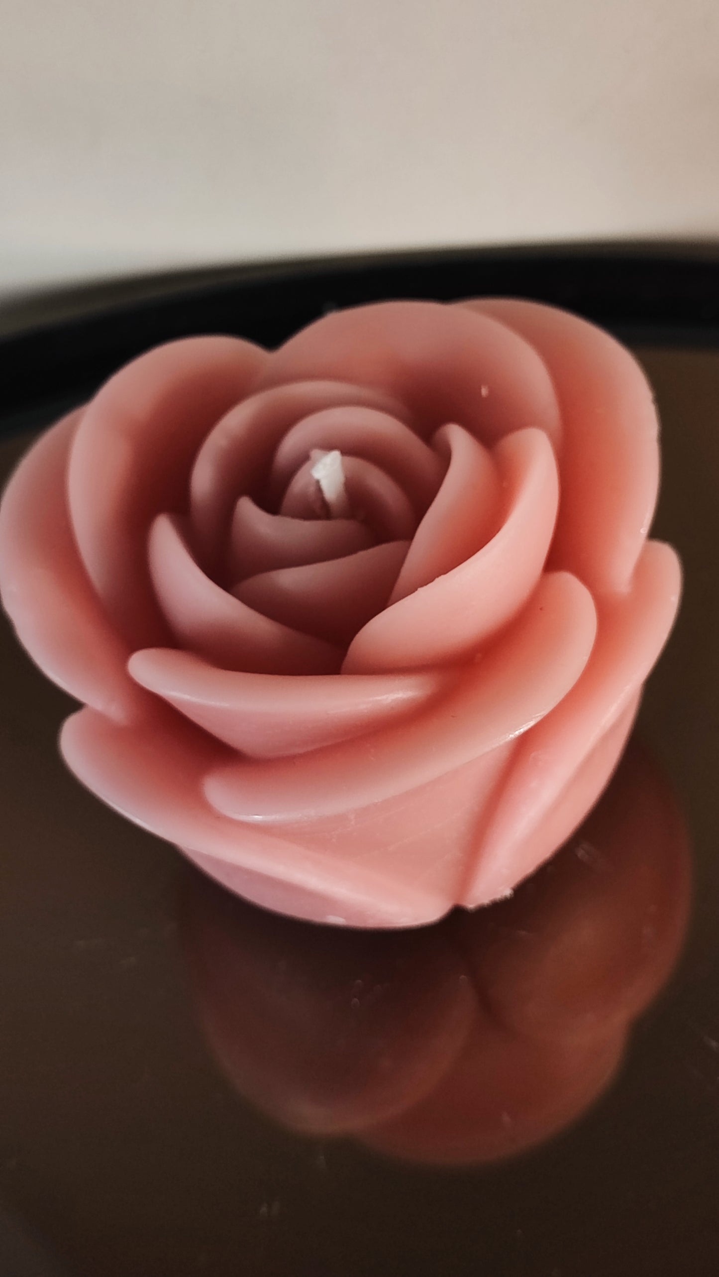 Rose Beeswax Candles